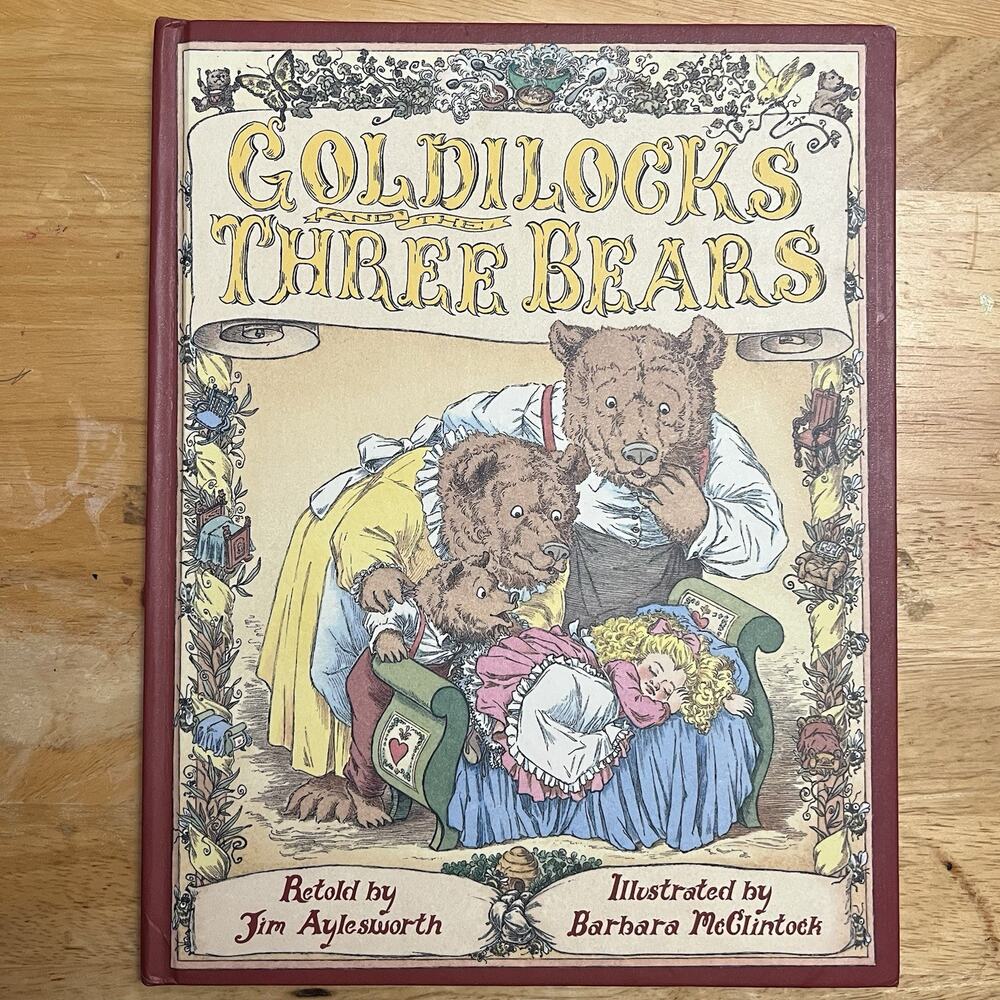 Goldilocks and the Three Bears Jim Aylesworth Barbara McClintock Vintage 2003 HC